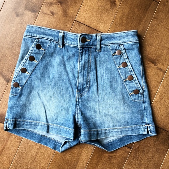 H&M Pants - H&M High Waisted Denim Shorts